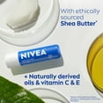 thumbnail image 5 of NIVEA Moisture Lip Care, Hydrating Lip Balm with Shea Butter, Vitamin C & E, 0.17 oz, 2 Pack, 5 of 13