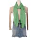 thumbnail image 2 of INSPIRAR CHIC Bufanda de Chiffon Sólido para Mujeres Ligera Suave Sheer Larga Envoltura para la Cabeza Chal Bufandas Verde Celadón 68.9x27.6 pulgadas, 2 of 7