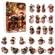 thumbnail image 1 of Calendario de escritorio con bolas decorativas, calendario de cuenta regresiva para Navidad, bonita decoración acrílica, caja de regalo para familiares y amigos, calendario, suministros para profesore, 1 of 5
