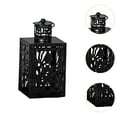 thumbnail image 6 of yotijay Black Halloween Hanging Candle Lantern Tabletop Decoration 9x9x19.5cm Heavy Duty C, 6 of 9