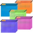 thumbnail image 1 of Cisea Paquete De 12 Archivadores Colgantes A4 Fs Con Pestañas E Inserciones Compatibles Con Home Izat (S), 1 of 1