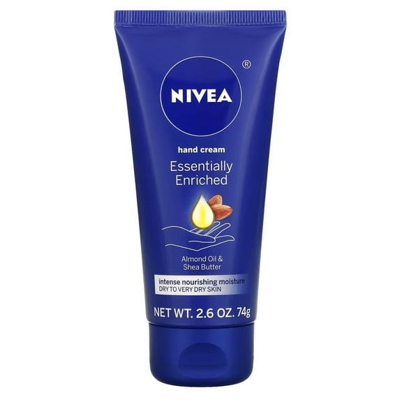 Nivea Hand Cream Essentially Enriched Dry-Very Dry 2.6oz (Pack of 3)