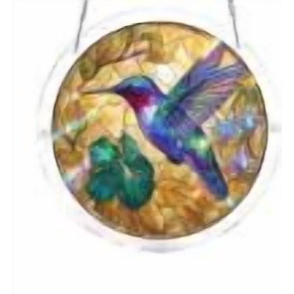 Acrylic Suncatcher Jigsaw Puzzle - Hummingbird Window Suncatcher Acrylic Puzzle, DIY Suncatcher Kits for Adults, Home Decor Gift for Women, Mom, Friends,7.4"