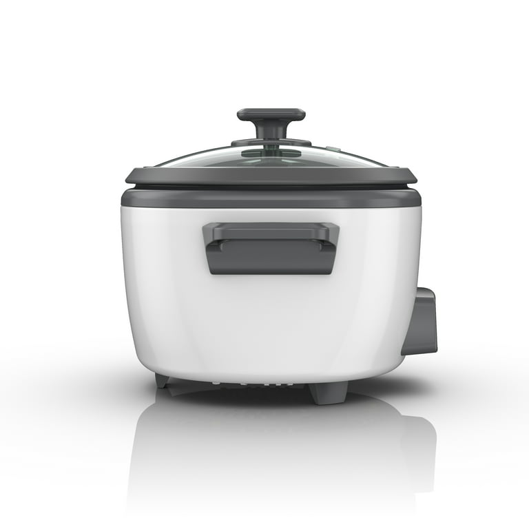 BLACK+DECKER 28-Cup Cooked/14-Cup Uncooked Rice Cooker and Food Steamer,  White, RC5280 - AliExpress