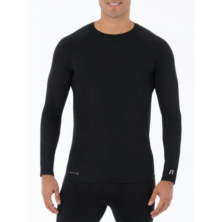 Russell 2 Pack Mens Big Mens L2 Performance Baselayer Thermal Underwear Long Sleeve Top Sizes M 5XL Walmart