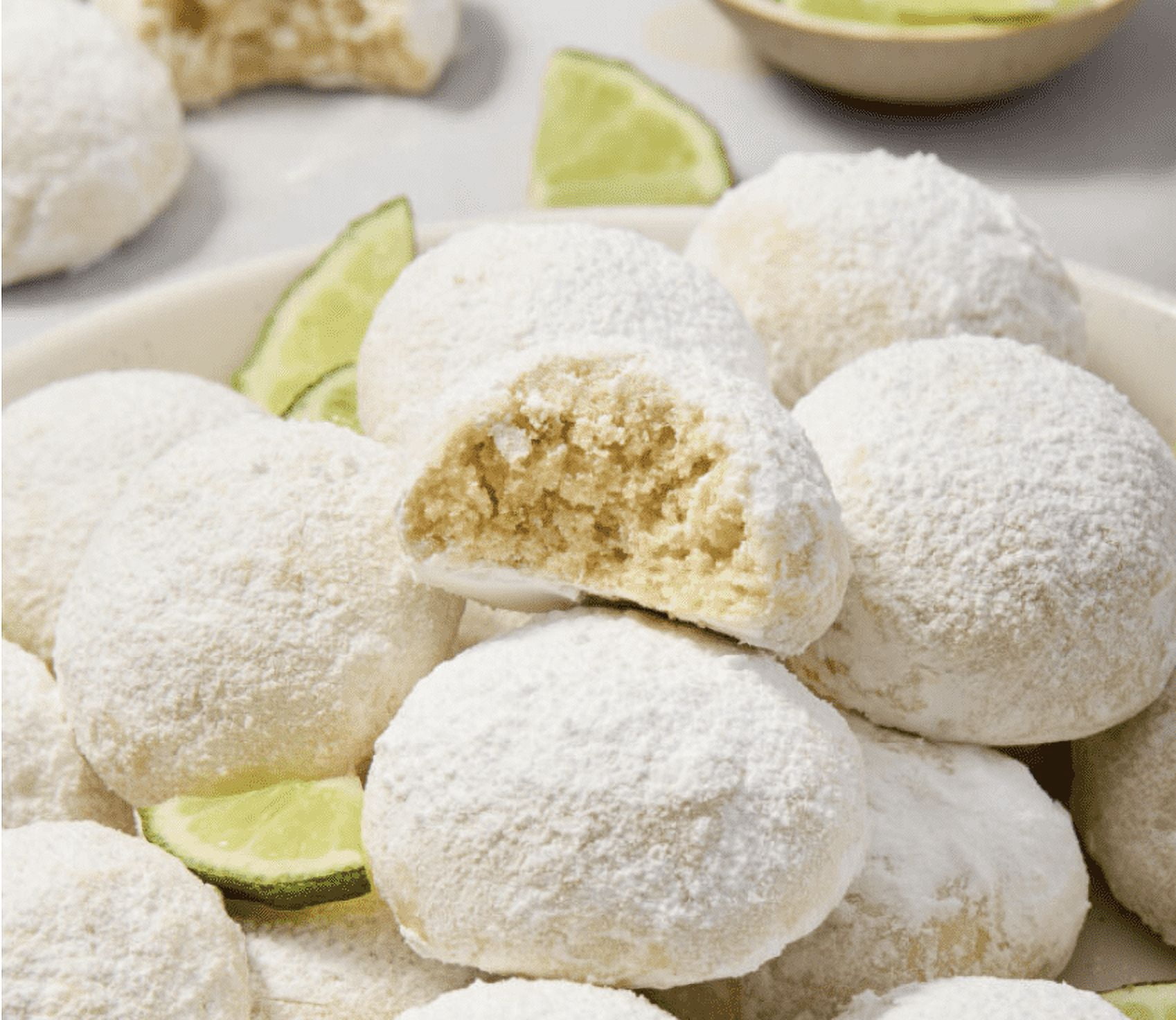 Anastasia All Natural Key Lime Cookie with Sugar Powder 6oz, (2 Pack) wending cookies