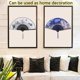 thumbnail image 5 of Hand Fan Folding, 2Pcs Silk Fan with Yellow Tassel Foldable Handheld Fans, 5 of 5