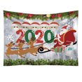 thumbnail image 3 of Ounissouiy Fondo de fiesta de Navidad de tela duradera Tapiz colgante de estudio Kits de decoración para fiestas, 3 of 6