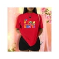 thumbnail image 1 of Letras Playera Blusa Con Estampado De La Abuela Mas Bonita Ropa Para Mujer Color Rojo Talla Extra Grande Marca Emil SaEs, 1 of 4