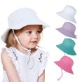 thumbnail image 5 of Spring and summer sun hat, girl baby breathable quick dry beach hat, 5 of 5