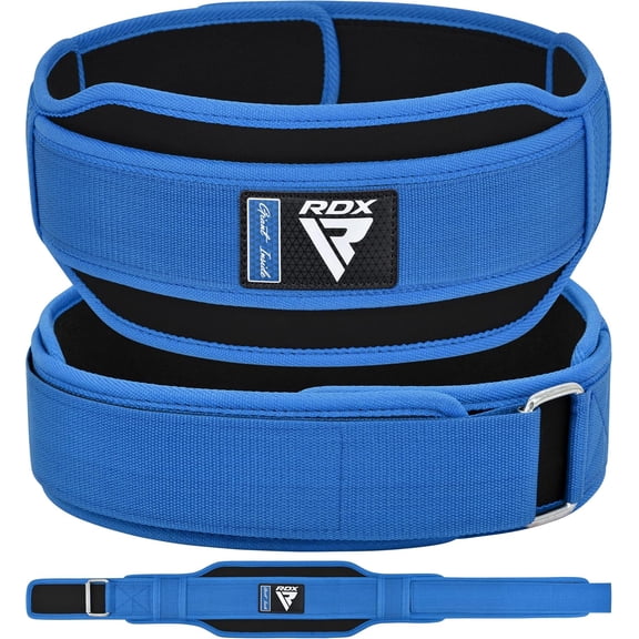 RDX Weight Lifting Belt for Men and Women, Durable EVA Foam Padding, Iron Buckle, Back Soft Support for Powerlifting, Bodybuilding and Weightlifting Gym Workout Fitness Exercise Equipment