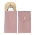 thumbnail image 1 of Uxcell 2 Pcs Bolsa de Reloj de Cuero, Estuche de Viaje Portátil de 5.1 x 2.8 Pulgadas para Hombres y Mujeres, 1 of 6