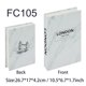thumbnail image 1 of Libros falsos simples para decoración de mesa de café, caja de libros de decoración moderna para el hogar, caja de almacenamiento de Control remoto, París, Londres, Nueva York, 1 of 4
