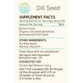 thumbnail image 4 of HerbEra Dill Seed Tincture, Herbal Dietary Supplement for Digestive Support, Dill Seed (Anethum graveolens) Dried Seed Extract, Natural, Alcohol-Free, Drops 2x4 oz, 4 of 7