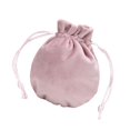thumbnail image 3 of Organizador de joyas navideño con cordón - Bolsa de terciopelo para colgantes Rosa claro 95 x 115 cm, 3 of 9