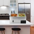 thumbnail image 7 of GoDecor 2 Pan 10.6QT Electric Commercial Bain Marie Food Warmer, 7 of 7