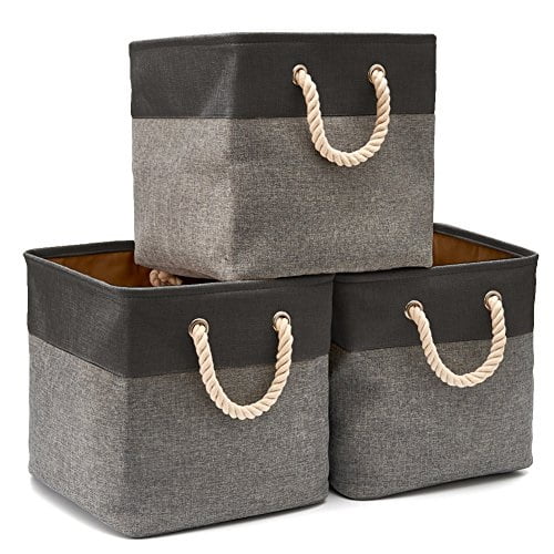 ezoware set of 6 basket collapsible storage cube for nursery