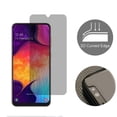 thumbnail image 6 of Galaxy A50/A20 - Tempered Glass Privacy Screen Protector w Rugged Case Belt Clip, Anti-Spy Anti-Peep 3D Edge Curved, Holster Canvas Cover Pouch for Samsung Galaxy A50/A20, 6 of 9