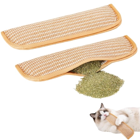 DEKEtones 2PCS Soft and Durable Catnip Pillows - Chew Toys for Cats