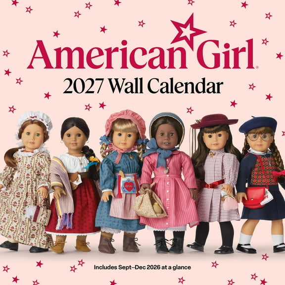 Mattel American Girl 2027 Wall Calendar, (Paperback)