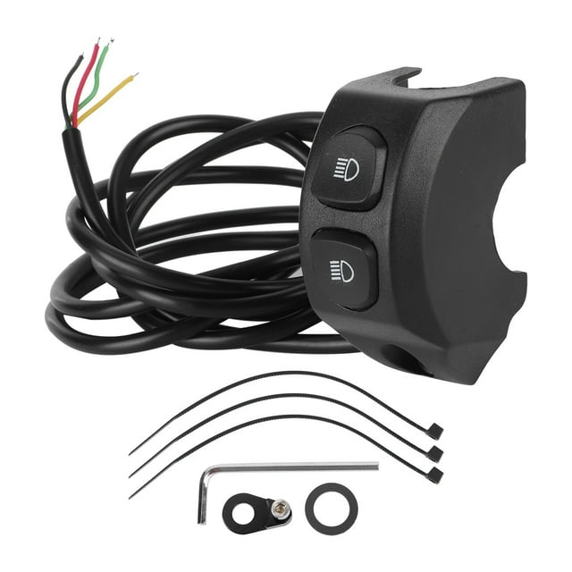 Oubit Motorcycle Foglight Switch,Motorcycle Fog Light Switch Fog Light Switch Button Fog Light Controlling Dependable Performance