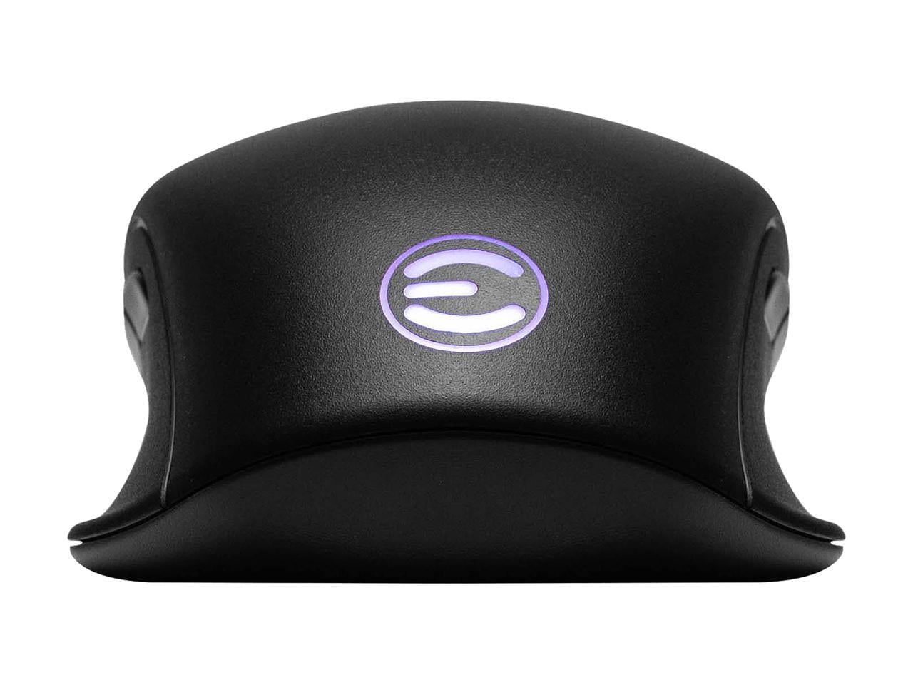 EVGA X12 Wired Gaming Mouse 8k 8-Btn Ambidex w/ RGB 905-W1-12BK-KR -Black