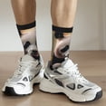 thumbnail image 6 of Vsdgher Forest Panda Crew Socks for Men & Women, Breathable Casual Athletic Ankle Socks, 6 of 6