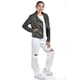thumbnail image 2 of Chamarra estilo biker Roman Fashion /Juvenil, 7409 (Verde) verde oscuro M, 2 of 4