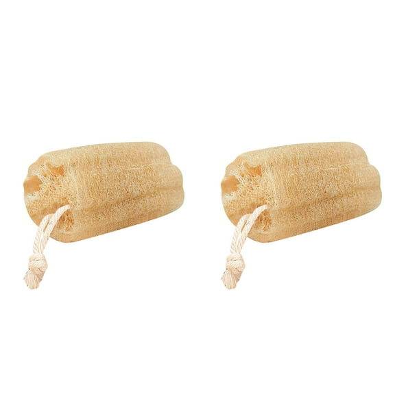 1/2/3PCS Natural Organic Shower Loofah Sponges Large Exfoliating Shower Bath Loofah Luffa Loofa Body Scrubbers Sponges, Soft and Easy Foaming Spa Luffa Sponges for SPA Beauty Bath and Skin