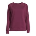 thumbnail image 3 of Athletic Works Women's Fleece Crewneck Sweatshirt, Sizes XS-XXXL, 3 of 5