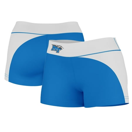 

Women s Light Blue/White Middle Tennessee State Blue Raiders Curve Side Shorties