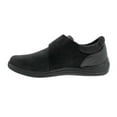 thumbnail image 4 of Drew Moonwalk Women Casual Shoe In Black Stretch Leather, 4 of 5