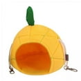 thumbnail image 1 of Cama para hamaca para hámster,Hamaca para hámster,cama suave,casa para mascotas pequeñas,Hamaca de franela para hámster,cabaña para dormir,nido,Acogedora cabaña colgante para cobayas<, 1 of 8