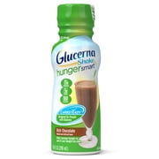 Glucerna Hunger Smart Nutrition Shake Rich Chocolate To Help Manage Blood Sugar 10 fl oz Bottles (Pack of 4)