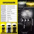 thumbnail image 3 of 2pzs Faros Auxiliares Led De 4 Modos 80000lm Para Motos Auto, 3 of 8