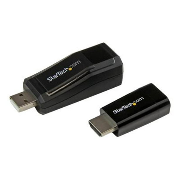 StarTech.com Samsung XE303 Chromebook VGA and USB 2.0 Ethernet Adapter Kit - Ensemble d'Accessoires pour Ordinateur Portable - Noir