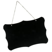 unbranded  5 Pcs Chalkboard Signs Cork Boards for Walls Hanging Magnet Display Stand Black