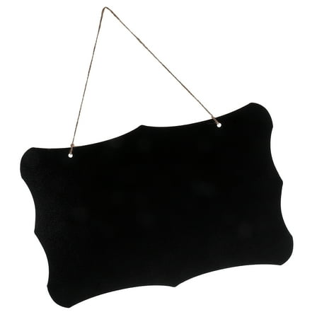 unbranded  5 Pcs Chalkboard Signs Cork Boards for Walls Hanging Magnet Display Stand Black