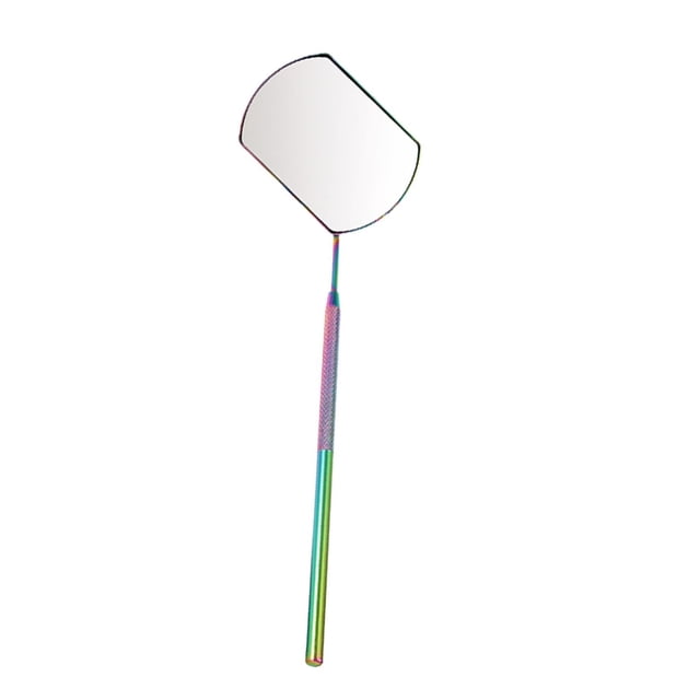 Guardurnaity Stainless Steel Mirror for Checking Eyelash Extension Applying Tools Pinceles de maquillaje y herramientas De colores