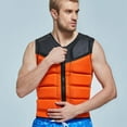 thumbnail image 3 of koolsoo Flotation Life Vest Water Sports Kayak Swimming Zipper Motorboat Survival Orange, 3 of 9