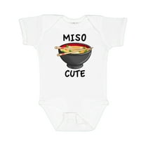 Inktastic Miso Cute with Miso Soup Boys or Girls Baby Bodysuit