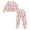Pink and White-Cat Bat Pumpkin, variant on HELLHERO Halloween Pajama Set for Women Ghost Pumpkin Printed Sleepwear Casual 2 Piece Pjs Set Spider Web Printed Loungewear with Pockets, M