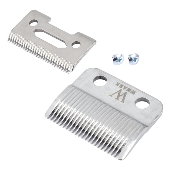 Replace Cutter Metal Bottom Clipper Blade for Electric Shaver-Silver Silver Stainless steel