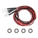 thumbnail image 4 of 4 faros delanteros de 0.197 in, accesorios RC, luces LED para modelo 1/10, coche, camión (13 # luz blanca, luz roja), 4 of 8