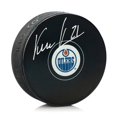 thumbnail image 1 of Vincent Damphousse Autographié Edmonton Oilers Hockey Rondelle, 1 of 1