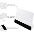thumbnail image 3 of HAHADAXA WRAPXPET Lot de 20 Raclettes en Feutre pour Vinyle, Outil de Raclette en Vinyle à Bord Feutré Noir et Blanc, Outil Applicateur Grattoir pour Décalcomanie Graphique, Raclette pour Teinte de Fenêtre avec Tissu Noir Flexible et Racloir, 3 of 5