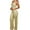 Gold, variant on Danhjin Women's Sexy Slim Fit Sleeveless Sequin Suspender Playsuit Party Jumpsuits on