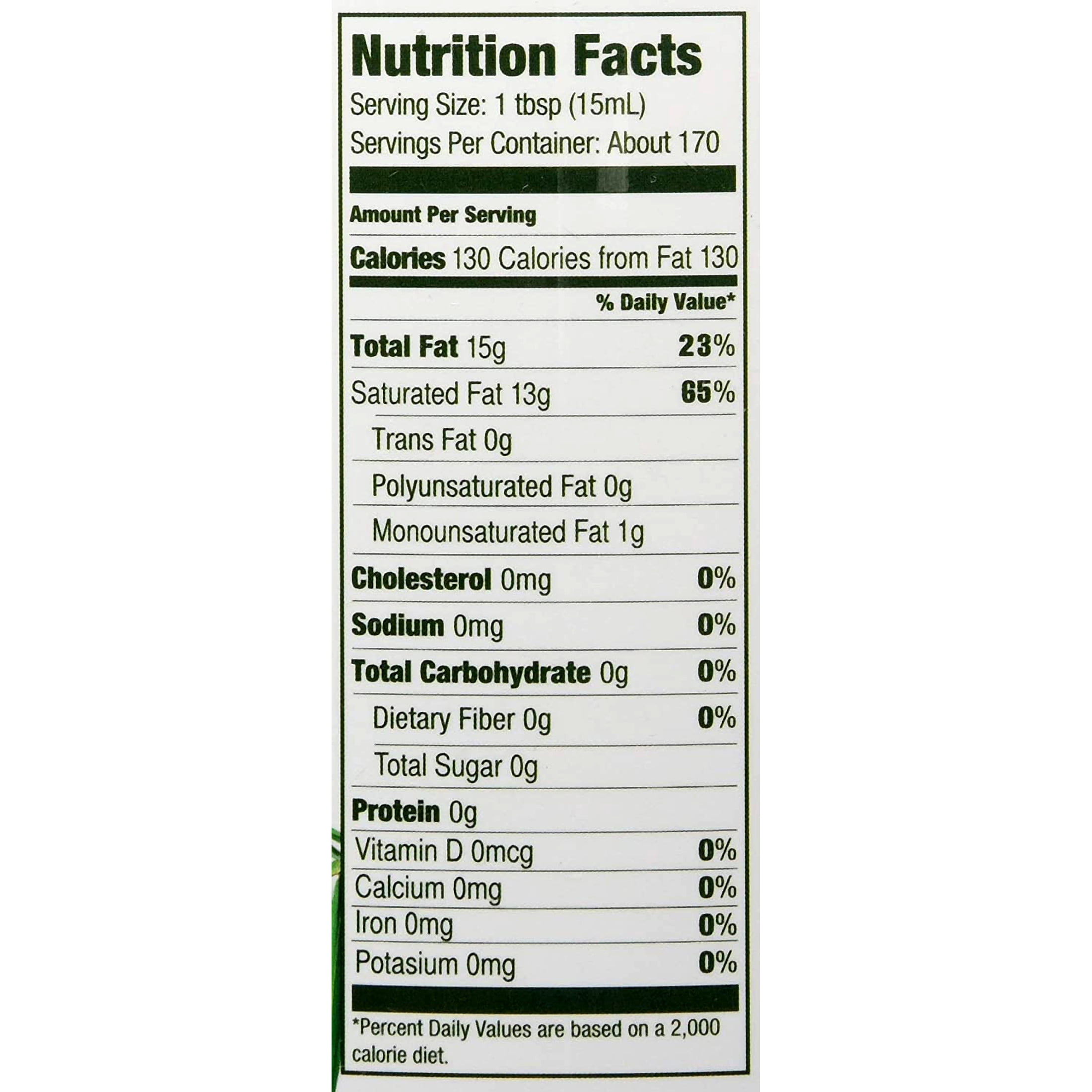Organic Virgin Coconut Oil Unrefined Cold Pressed Chemical Free 84 oz
