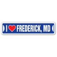 thumbnail image 1 of SignMission SSIL-Frederick Md Signe de Rue - J'aime Frederick&44; Maryland, 1 of 1