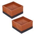 thumbnail image 1 of unbranded 2Ud Bases Para Muebles En Plástico Resistente Color Café Para Uso En Hogar Y Oficina, 1 of 8